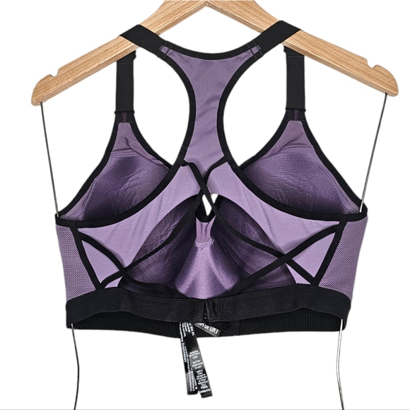 Incredible by Victoria Secret Purple Pushup Sports Bra 34DD / F75 - Picture 3 of 8